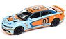 2021 Dodge Charger SRT Hellcat Gulf Blue / Orange (Diecast Car)