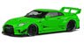 Nissan GT-R R35 LB Silhouette (Green) (Diecast Car)