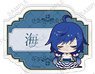 Takt Op.: Destiny Within the City of Crimson Melodies Good Night Series Name Badge (La Mer) (Anime Toy)