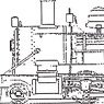 1/80(HO) Ministry of Communications 8100 Air Brake Type (Unassembled Kit) (Model Train)