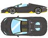Lamborghini Centenario Roadster LP770-4 2016 ヴィジブルカーボン / イエローストライプ (ミニカー)