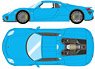 Porsche 918 Spyder 2011 Riviera Blue (Diecast Car)