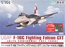 USAF F-16C Fighting Falcon CFT (with Conformal Fuel Tanks) w/Weapon Set (Plastic model)