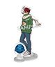 My Hero Academia Holiday Acrylic Stand Plate Shoto Todoroki (Anime Toy)
