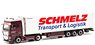 (HO) MAN TGX GX ボックスセミトレーラー `Schmelz Kassel` (鉄道模型)