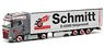 (HO) DAF XG+ Volume Semi Trailer `Schmitt Seligenstadt` (Model Train)