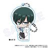Blue Lock Mini Chara Acrylic Key Ring Sports Research Student Ver. Rin Itoshi (Anime Toy)