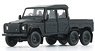 Land Rover Defender 110 Pickup 6x6 2016 w/Accessory Matt Black RHD (Diecast Car)