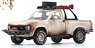 Toyota Hilux N60, N70 1980 Rusting Effect Mat White w/Accessory LHD (Diecast Car)