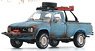Toyota Hilux N60, N70 1980 Rusting Effect Mat Blue w/Accessory RHD (Diecast Car)