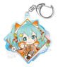 Hatsune Miku Hyakki Yagyo Aurora Acrylic Key Ring Nekomata (Anime Toy)