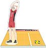 Haikyu!! Acrylic Stand Coaster Lev Haiba (Anime Toy)