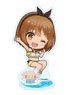 Atelier Ryza: Ever Darkness & the Secret Hideout Puchichoko Acrylic Stand [Reisalin Stout] Swimwear Ver. (Anime Toy)