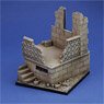 汎用ジオラマアクセサリー 中東の廃墟 ビネットベース9cm×9cm (プラモデル)