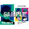 Blue Lock Clear File Popp Art (Rin Itoshi) (Anime Toy)