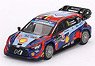 Hyundai i20 N Rally1 Monte Carlo Rally 3rd #11 (LHD) [Clamshell Package] (Diecast Car)