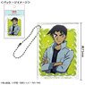 Detective Conan Hologram Acrylic Key Ring (Kira Series Heiji) (Anime Toy)