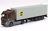 Mercedes-Benz Actros 40ft Container `UPS Europe` (LHD) (Diecast Car)