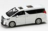 Toyota Alphard Hybrid Custom Version w/Sunroof White Pearl Crystal Shine (Diecast Car)
