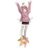 Slow Start Tamate Momochi Acrylic Stand (Large) Autumn Casual Wear Ver. (Anime Toy)