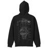 Made in Abyss: The Golden City of the Scorching Sun Abyss Map Zip Parka Black L (Anime Toy)