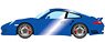 Porsche 911 (997.2) Turbo 2010 Aqua Blue Metallic (Diecast Car)
