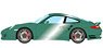 Porsche 911 (997.2) Turbo 2010 Malachite Green Metallic (Diecast Car)