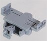 [ JC7251 ] Tight Lock TN Coupler (SP, Gray, w/Single Electrical Coupler) (1 Piece) (Model Train)
