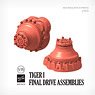 Tiger I Final Drive Assemblies (Plastic model)