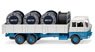 (HO) Hanomag Henschel High Side Flat Bed Truck [Kabelwerke Rheydt] (Model Train)