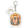 Acrylic Key Ring w/Parts [TV Animation [Blue Lock] x Sanrio Characters] 03 Rensuke Kunigami x We Are Dinosaurs! (Especially Illustrated) (Anime Toy)