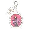 Acrylic Key Ring w/Parts [TV Animation [Blue Lock] x Sanrio Characters] 04 Hyoma Chigiri x My Melody (Especially Illustrated) (Anime Toy)
