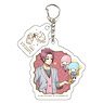 Acrylic Key Ring w/Parts [TV Animation [Blue Lock] x Sanrio Characters] 08 Sae Itoshi x Little Twin Stars (Especially Illustrated) (Anime Toy)