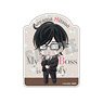 TV Animation [My New Boss Is Goofy] Acrylic Stand Badge (Official Deformed) Mitsuo Aoyama (Anime Toy)