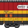 (N) Track Geometry Inspection Car KCS #112378 (Model Train)