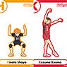 Haikyu!! Acrylic Card Initial Gymnastics Ver. (Set of 8) (Anime Toy)