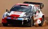 TOYOTA GR Yaris Rally1 HYBRID No.17 TOYOTA GAZOO Racing WRT Winner Rally Safari 2023 S. Ogier - V. Landais (Diecast Car)