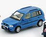 Mazda Demio (Metro) Blue (RHD) (Diecast Car)