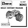 M365 Dolly Convert Trailer (Full Kit) (Plastic model)
