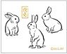 Jujutsu Kaisen Season 2 Makie Sticker Rabbit Escape (Anime Toy)