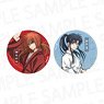 TV Animation [Rurouni Kenshin] Japanese Paper Can Badge Set Kenshin Himura / Kaoru Kamiya (Anime Toy)