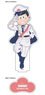Osomatsu-san [Especially Illustrated] Big Acrylic Stand Osomatsu (White Clothes) (Anime Toy)