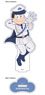 Osomatsu-san [Especially Illustrated] Big Acrylic Stand Karamatsu (White Clothes) (Anime Toy)