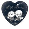 TV Animation [Frieren: Beyond Journey`s End] Heart Type Can Badge ME (Frieren & Himmel) (Anime Toy)