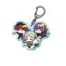 TV Animation [Frieren: Beyond Journey`s End] Acrylic Key Ring MF (New Party) (Anime Toy)
