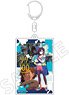 TV Animation [Zom 100: Bucket List of the Dead] Square Key Ring Shizuka Mikazuki (Anime Toy)
