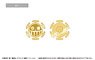 One Piece Pirates Flag Gold Pins Vol.3 Law (Anime Toy)