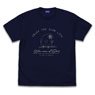 佐々木とピーちゃん ピーちゃん Tシャツ NAVY L (キャラクターグッズ)