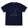 佐々木とピーちゃん ピーちゃん Tシャツ NAVY XL (キャラクターグッズ)