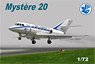 Dassault Mystere 20 Air France (Plastic model)
